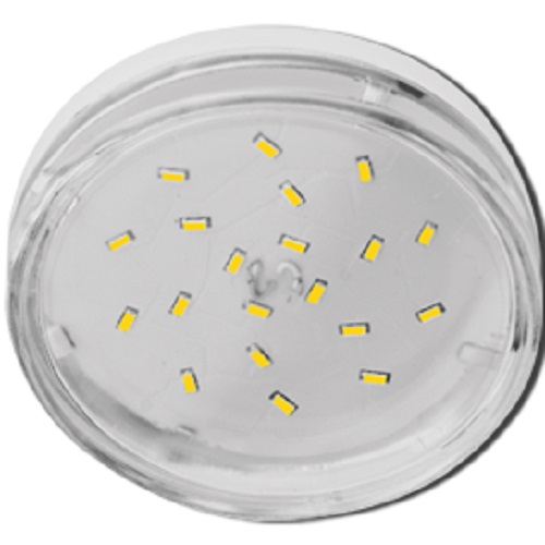 Лампа светодиодная Ecola Light GX Таблетка GX53 220В 6Вт 420Лм 2800К Стекло 75х24мм фото Лампа светодиодная Ecola Light GX Таблетка GX53 220В 6Вт 420Лм 2800К Стекло 75х24мм картинка